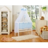 Lettino da Affiancare al Letto FABIO Blu Cuori