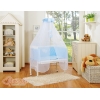 Lettino da Affiancare al Letto FABIO Blu Cuori