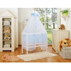 Lettino da Affiancare al Letto FABIO Blu Cuori