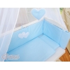 Lettino da Affiancare al Letto FABIO Blu Cuori