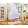 Lettino da Affiancare al Letto FABIO Lilla Cuori