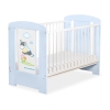 Lettino in Legno 120x60cm Blu Luca