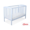 Lettino in Legno 120x60cm Blu Stelle
