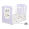 Lettino in Legno 120x60cm con Cassetto Maxi
