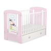 Lettino in Legno 120x60cm con Cassetto Maxi Luca