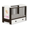 Lettino in Legno 120x60cm con Cassetto Maxi Notte