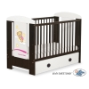 Lettino in Legno 120x60cm con Cassetto Maxi Notte