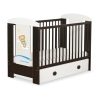 Lettino in Legno 120x60cm con Cassetto Maxi Notte