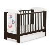 Lettino in Legno 120x60cm con Cassetto Standard Gufi