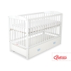 Lettino in Legno 120x60cm con Cassetto Maxi