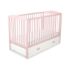 Lettino in Legno 120x60cm con Cassetto Maxi