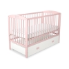 Lettino in Legno 120x60cm con Cassetto Maxi