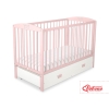 Lettino in Legno 120x60cm con Cassetto Maxi