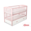Lettino in Legno 120x60cm con Cassetto Maxi