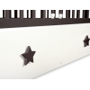 Lettino in Legno 120x60cm con Cassetto Maxi Stelle