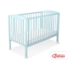 Lettino in Legno 120x60cm Menta Cuori