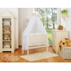 Lettino Neonati da Attaccare Beige Chevron