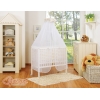 Lettino Neonati da Attaccare Beige Chevron