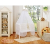 Lettino Neonati da Attaccare Beige Chevron