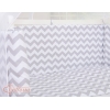 Lettino Neonati da Attaccare Grigio