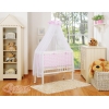 Lettino Neonati da Attaccare Rosa Chevron