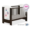 Lettino Neonato 120x60cm Marrone Gufi