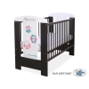 Lettino Neonato 120x60cm Marrone Gufi