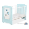 Lettino Neonato 120x60cm Marrone Menta Gufi