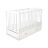 Lettino Neonato 120x60cm con Cassetto Maxi