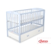 Lettino Neonato 120x60cm con Cassetto Maxi
