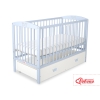 Lettino Neonato 120x60cm con Cassetto Maxi