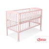 Lettino Neonato 120x60cm Rosa Cipria