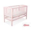 Lettino Neonato 120x60cm Rosa Cipria