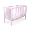 Lettino Neonato 120x60cm Rosa Cuori