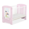 Lettino Neonato 120x60cm Rosa Luca