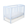 Lettino Neonato 120x60cm con Cassetto Standard