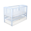 Lettino Neonato 120x60cm con Cassetto Standard