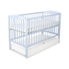 Lettino Neonato 120x60cm con Cassetto Standard