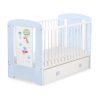 Lettino Neonato con Cassetto 120x60cm Maxi