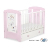 Lettino Neonato con Cassetto 120x60cm Maxi