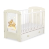 Lettino Neonato con Cassetto 120x60cm Maxi Barnaba