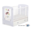 Lettino Neonato con Cassetto 120x60cm Maxi Foresta