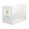 Lettino Neonato con Cassetto 120x60cm Maxi Notte