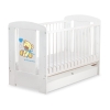 Lettino Neonato con Cassetto 120x60cm Standard Creme Nastro