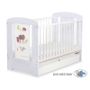 Lettino Neonato con Cassetto 120x60cm Standard Foresta