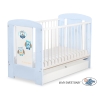Lettino Neonato con Cassetto 120x60cm Standard Gufi