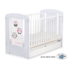Lettino Neonato con Cassetto 120x60cm Standard Gufi
