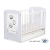 Lettino Neonato con Cassetto 120x60cm Standard Gufi