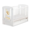 Lettino Neonato con Cassetto 120x60cm Standard Notte