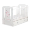 Lettino per Neonato 120x60cm con Cassetto Maxi
